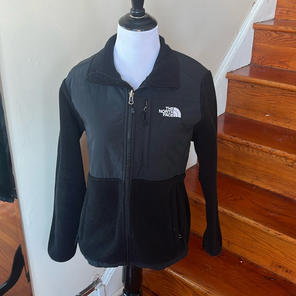 The North Face Denali black jacket